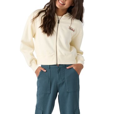 O'Neill Big Girls' Darcie Zip Front Sweatshirt