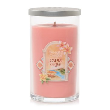Yankee Candle Capri Glow Signature Medium Pillar