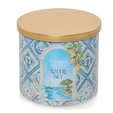Yankee Candle Hello Italy Azure Sky 3-Wick Candle