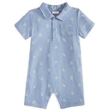 Wanderling Baby Boys' Tiny Turtles Sunsuit