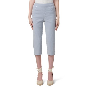 Hue Women's Stripe Pedal Pusher Capri