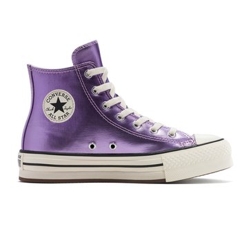 Converse Big Girls' CTAS Eva Lift Metallic Sneaker
