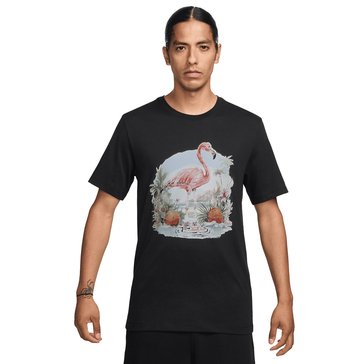 Jordan Men's Flight Essential Flamingo Short Sleeve Crew Tee 