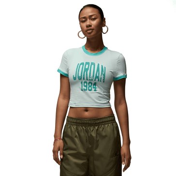 Jordan Women's Slim Crop Graphix 84 Tee 