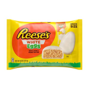 Reese's Easter White Creme & Peanut Butter Eggs, 9.6oz