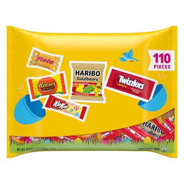 Hershey's Easter Chocolate & Sweets Assortment, 110-Piece