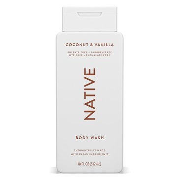 Native Coconut Vanilla Body Wash