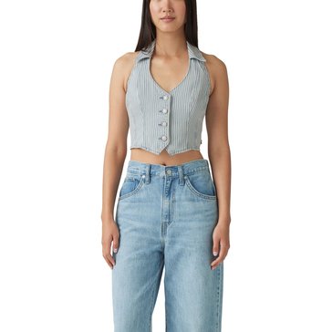 Levi's Women's Bria Denim Corset Halter