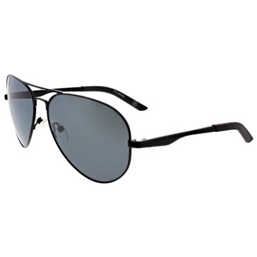 Hurley Men's Local Wrapped Aviator Sunglasses