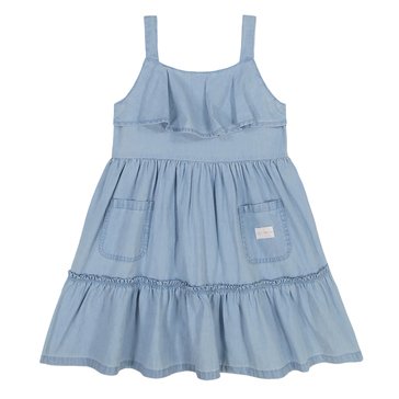 Calvin Klein Little Girls' Denim Dress