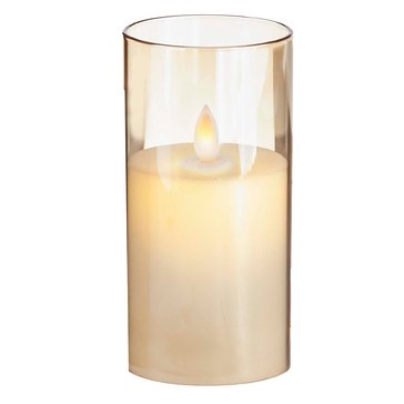 Tag LED 3x6 Glass Hurricane