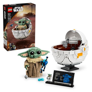 LEGO Star Wars The Mandalorian Grogu with Hover Pram Building Set (75403)