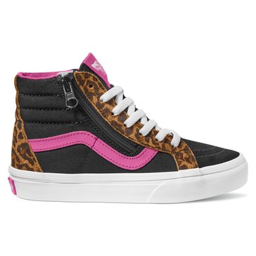 Vans Little Girls' SK8-Hi Reissue Side Zip Sneaker
