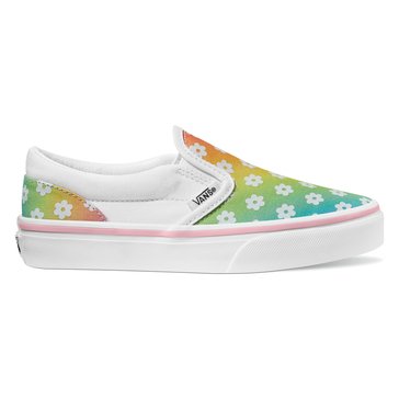 Vans Little Girls' Classic Slip On Sneaker