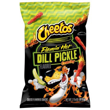 Cheetos Flamin' Hot Dill Pickle Snacks
