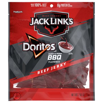Jack Link's Doritos Sweet and Tangy BBQ Beef Jerky, 2.65oz
