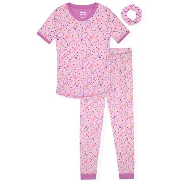 Sleep On It Toddler Girls' Besties Tight Fit Sleep Set 2-Piece 