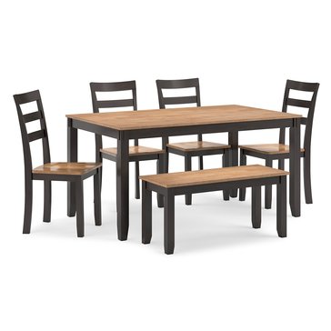 Signature Design by Ashley Gesthaven 6-Piece Dining Room Table Set