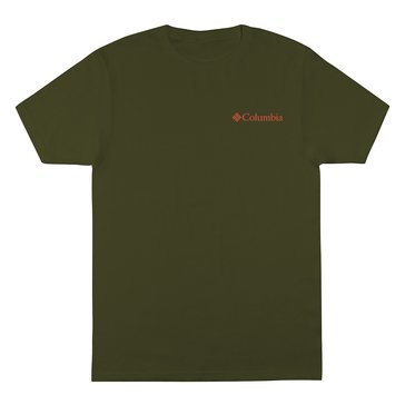 Columbia Men's Halki Forest Trees Graphic Tee
