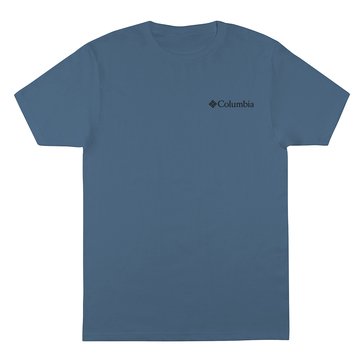 Columbia Men's Vhinnie Dog Collage Print Graphic Tee