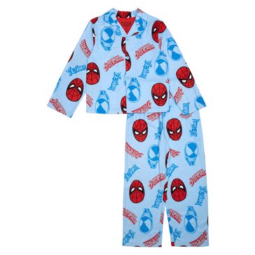 Spiderman Big Boys' Coat And Pants Pajama Set 2-Piece 