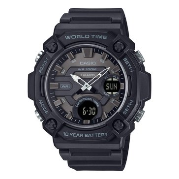 Casio Men's AEQ120 Series Analog Watch