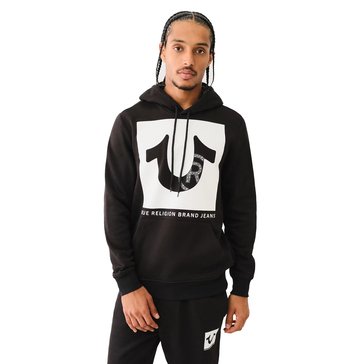 True Religion Men's Registered Stud Pullover Hoodie