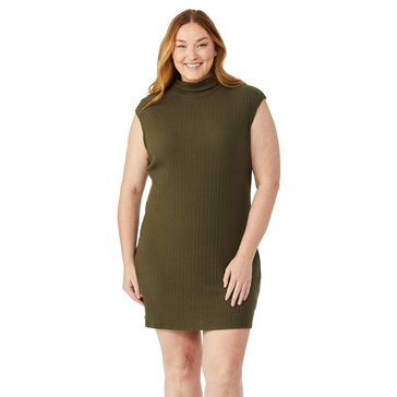 Yarn & Sea Women's High Neck Dress (Plus Size)