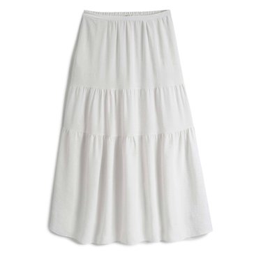 Yarn & Sea Women's Air Flow Tiered Maxi Skirt