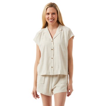 Yarn & Sea Women's Linen Camp Shirt