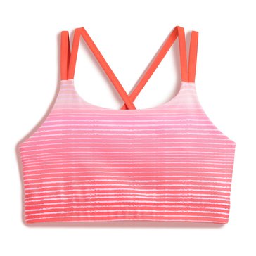 3 Paces Big Girls' Stripe Lucy Sports Bra
