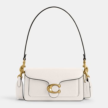 COACH Polished Pebble Leather Tabby Shoulder Bag 20