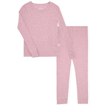 Sleep On It Little Girls' Bamboo Tight Fit Sleep Set 2-Piece 