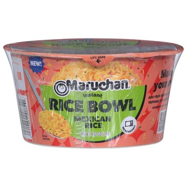 Maruchan Mexican Instant Rice Bowl, 4.02oz