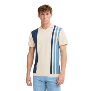 Blend Men's Outlined Knit Polo 