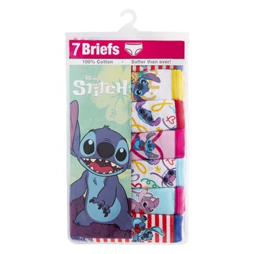 Disney Stitch Toddler Girls' Panty 7-Pack