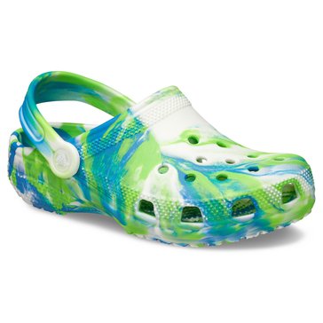 Crocs Big Kids' Glow Marbled Clog