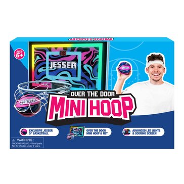 As Seen On Tv Jesser Hoop Electronic Over the Door Mini Digital Basketball Hoop Set