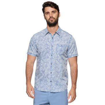 Flag & Anthem Men's Locke Vintage Soft Leaf Print Shirt