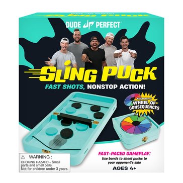 As Seen On Social Dude Perfect Sling Puck Board Set