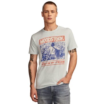 Lucky Brand Men's Woodstock Poster Tee