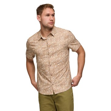 Cotopaxi Men's Cambio Button Up Printed Short Sleeve Shirt