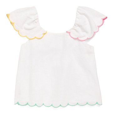 Old Navy Toddler Girls' Sweet Scallop Eyelet Top