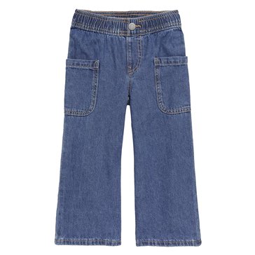 Old Navy Toddler Girls' Pull On Wide Leg Jeans