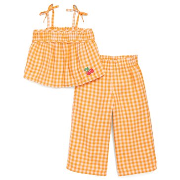 Old Navy Toddler Girls'  Gingham Tank Pant Sets 2-Piece 