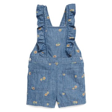 Old Navy Toddler Girls' Sunflower Denim Shortall