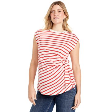 Old Navy Maternity Short Sleeve Side Tie Top