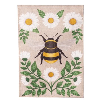 Evergreen Garden Prince Burlap Garden Flag