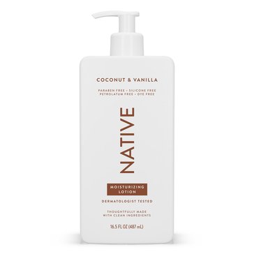 Native Coconut and Vanilla Body Lotion