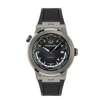 Salvatore Ferragamo Men's F-80 GMT Watch